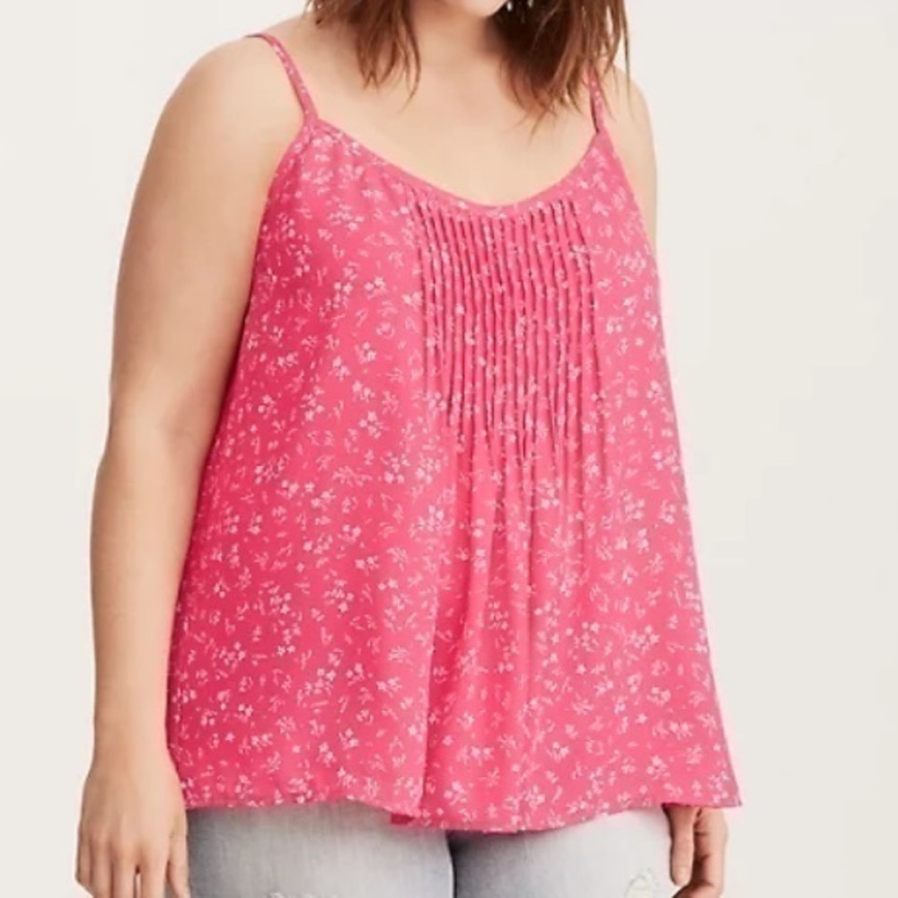 Torrid size 0 floral swing cami